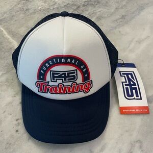 F45 trucker hat, NWT